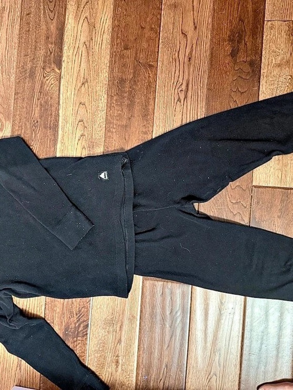 Burton Black Long-Sleeve Top Small base layer